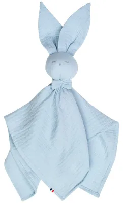 Produktbild von Schmusetuch Jeanne - 50 x 50 cm - Blau | by SEVIRA KIDS