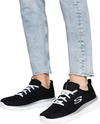 Zdjęcie produktu dla Skechers Sneakers 12615-BKW in Black color size 37