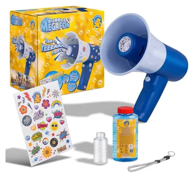 Immagine prodotto di Assortimento di megafoni a bolle Pustefix (4 pezzi)