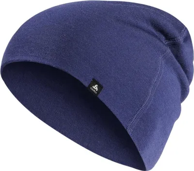 Produktbild von Merino Warm Mütze, Uni - Odlo, Farbe:21119 Skipper Blue, Größe:-