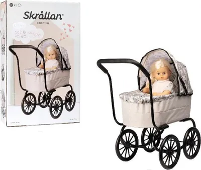 Immagine prodotto di Carrello per bambole in stile retrò