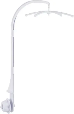 Produktbild von Mobile Gestänge Weiss Kinderbett-Mobile Halter Babymobile mit Halter Arm Halterung für hängenden Spielzeug und Puppen für Babybett/Kinderbett