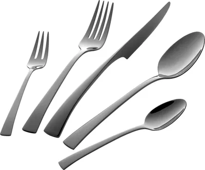 Imagen del producto de Juego de cubiertos Zwilling Bellasera (pulido), 30 piezas, con revestimiento PVD, color antracita