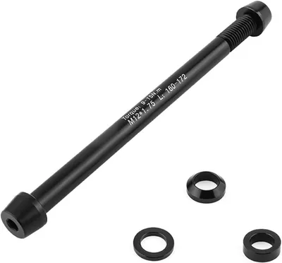 Productafbeelding van Steekas fietstrainer - M12 x 1,5 - 160 tot 172 mm - Aluminium