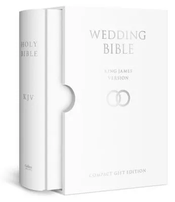 Obrázok produktu pre HOLY BIBLE: King James Version (KJV) White Compact Wedding Edition