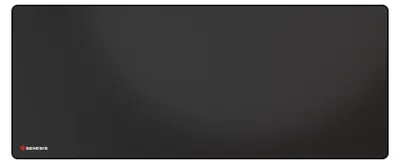 Produktbild von GENESIS Carbon 500 Ultra Logo, Schwarz, Einfarbig, Stoff, Gummi, Gaming-Mauspad