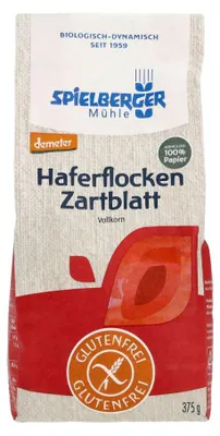 Produktbild von Spielberger Mühle Haferflocken Zartblatt Vollkorn demeter 375g