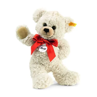 Produktbild von Steiff Teddybär Lilly mit Schleife creme 28 cm 111556