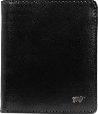 Immagine prodotto di Portafoglio COUNTRY RFID, modello portamonete, con 8 scomparti per carte, colore nero, da uomo, in pelle