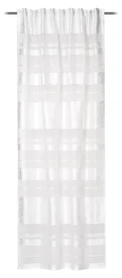 Produktbild von GÖZZE Schlaufenschal JANINIE weiß BH 140x245 cm weiß Vorhang