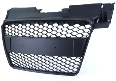 Sportgrill Kühlergrill Schwarz Waben Gitter für Audi TT 8J ab 2006-2010 – Produktansicht