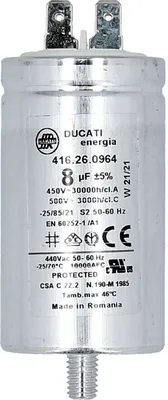 Produktbild von easyPART passend für gorenje Kondensator 267659 für Waschmaschine | Kapazitator, Elektrolytkondensator, Keramikkondensator, Kapazitätsbauteil, Entstörkondensator