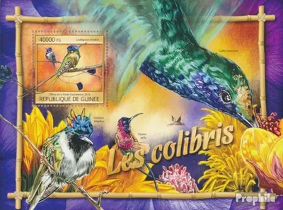 Produktbild von Briefmarken Guinea 2016 Mi Block 2660 (kompl. Ausgabe) postfrisch Kolibri