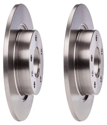 Produktbild von 2 Bremsscheiben Ø 263,6 mm voll BOSCH passend für u.a. OPEL CORSA