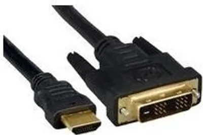 Immagine prodotto di Microconnect HDMI - DVI-D (7 m) Schwarz - Adattatore per cavo video (7 m, HDMI, DVI-D, Schwarz, Stecker/Stecker)