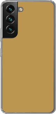 Produktbild von MuchoWow® Handyhülle Schutzhülle Hülle für Telefoonhoesje Samsung Galaxy S22 Plus Ockergelb - Farbe - Herbst - Gelb - Fest - Farben Silikon Softcase Handy Hülle - Schutzabdeckung