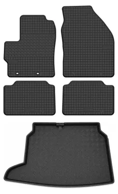 Obrázok produktu pre Gumové autokoberce SolidTread + vaňa kufra pre: Toyota Yaris Cross 2022- SUV 5 ks