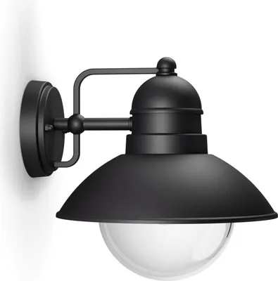 Produktbild von Philips myGarden Hoverfly Vintage Wandlaterne, 1 x 60 W, 230 V Leuchtmittel