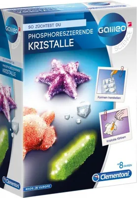 Productafbeelding van Galileo Lab, fosforescerende kristallen, experimenteer sets