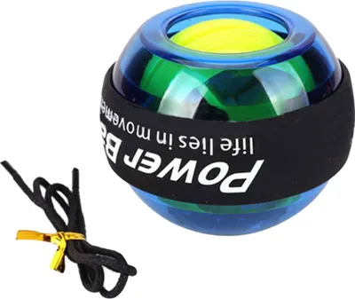 Obrázok produktu pre LED trenažér na zápästie, relaxačná gyroskopická lopta, vysoko kvalitný posilňovač svalov (modrý)