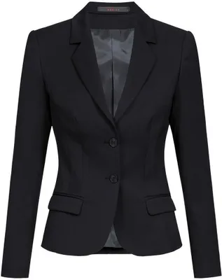 Produktbild von Greiff Corporate Blazer BASIC Damen Slim Fit ® Schwarz 38