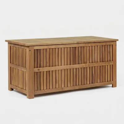 Produktbild von Outdoor-Holz-Truhenbox für Kissen Noemi
