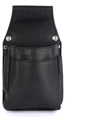 Produktbild von Benthill Kellner Geldbörse Leder| Damen Herren Portemonnaie RFID | XXL Robuste Kellnerbörse | Kellner-Geldbeutel