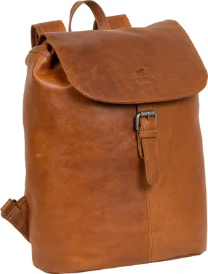 Produktbild von MUSTANG Leder Freizeitrucksack Rucksack Catania Leather Backpack Cognac braun