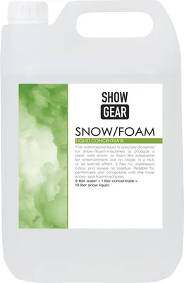Immagine prodotto di Showgear Neve/Schiuma Concentrato 5 litri 5 litri - wasserbasiert