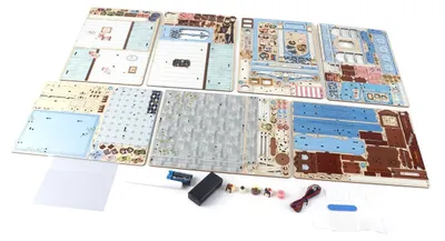 Obrázok produktu pre Sada na stavbu miniatúrneho domčeka pre dospelých (DIY)