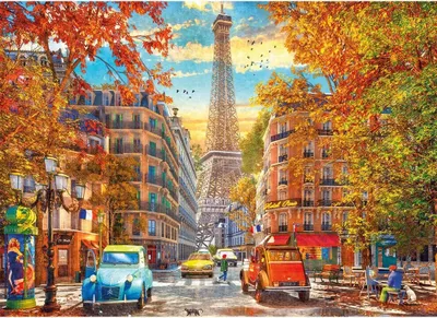 Image de GIBSONS Puzzle Automne à Paris 1000 pièces
