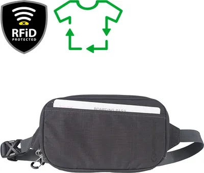 Obrázok produktu pre Lifeventure RFiD Cestovné opaskové puzdro Recyklované
