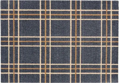 Image de Tapis de cuisine Tapis de cuisine Tapis de sol Tapis à motifs Tapis de porte, Taille:66x110 cm, Motif:Carreaux