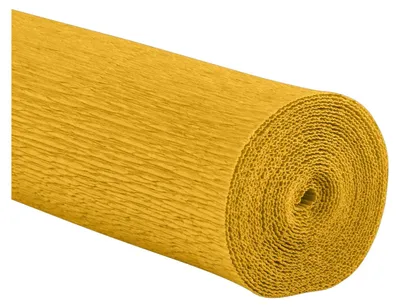 Produktbild von 2x Floristenkrepp 50 x 250 cm - Krepppapier - gelb -  Germany - Basteln