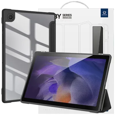 Produktbild von Dux Ducis Toby Gepanzerte Smart Flip Case Für Samsung Galaxy Tab A8 10.5 2021 Schwarz