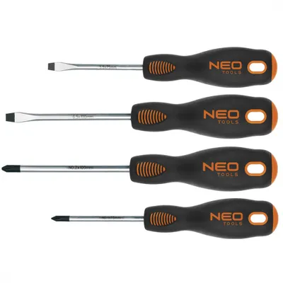 Obrázek produktu pro NEO TOOLS Šroubováky, sada 4 ks.