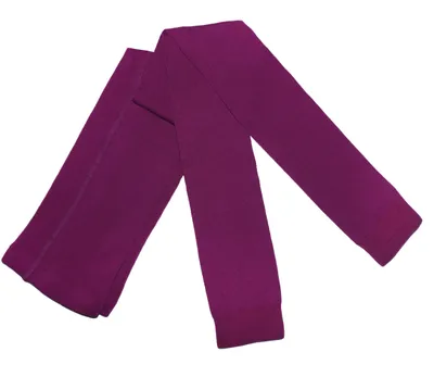 Produktbild von Damen Leggings Einfarbig Lila Cassis Größe 52-54