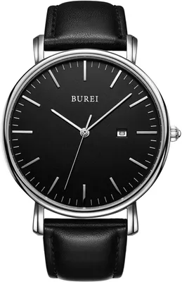 Produktbild von Elegante nordische Herrenuhr Klassisches Design Komfortables Mesh-Armband Datumsanzeige Quarzwerk Wasserdicht 30m Geschenkbereit