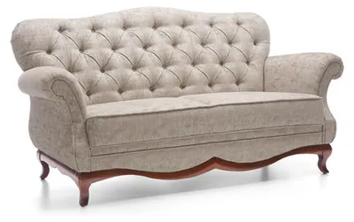 Immagine prodotto di Divano Chesterfield a due posti Divano arredo soggiorno Rivestimento sedile in tessuto