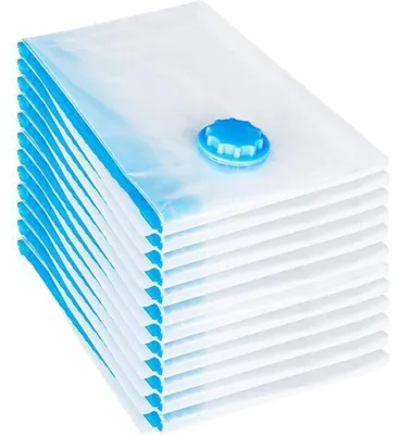 Produktbild von Vakuumbeutel für Kleidung – 10 Stück 100 x 120 cm, wiederverwendbar, luftdicht, platzsparend