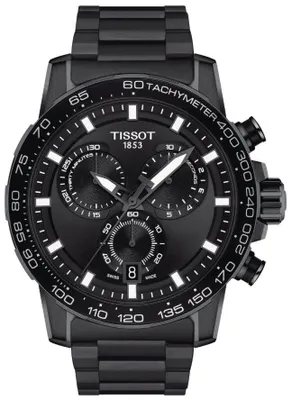 Produktbild von Tissot Supersport Chrono 45.5mm Black Dial 100m Quartz
