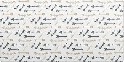 Produktbild von Muster Mit Pfeilen– Schreibtischunterlage – Schreibtisch Tischunterlage – 120x60 cm – Unterlage Groß Schreibtischmatte