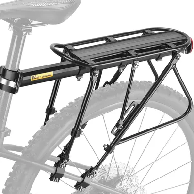 Productafbeelding van Bagagedrager zadelpen MTB - Aluminium - Verstelbaar - Snelsluiting