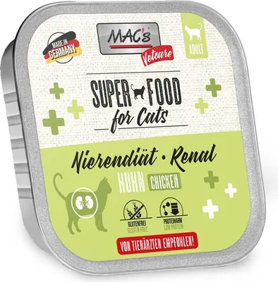 Produktbild von MAC's CAT |tcare Niere 16x100g | Huhn Nierendiät