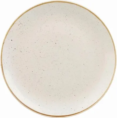 Produktbild von Churchill Stonecast, runder Coupe-Teller, Gerstenweiß, 217 mm, (12 Stück)