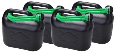 Produktbild von 4 x 5 L Kraftstoffkanister Benzinkanister Reserve Kanister Tank UN Zulassung
