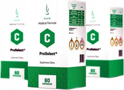 Produktbild von Nahrungsergänzungsmittel Duolife Medical Formula Proselect Kapseln 60 Stück.
