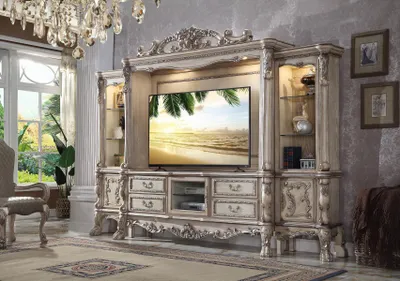 Produktbild von Wohnwand Wohnzimmer Set Vitrine Schrank Regal Set Wohnwände Regal Fernseh Wand