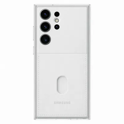 Image de Samsung Frame Cover pour Samsung Galaxy S23 Ultra Housse avec dos interchangeable blanc (EF-MS918CWEGWW) Housse pour téléphone portable