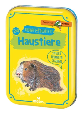 Produktbild von Expedition Natur Quartett - Haustiere
